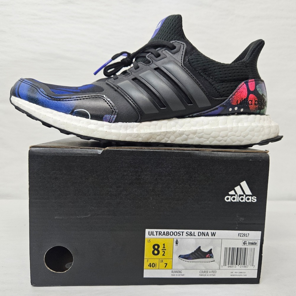 Adidas Ultraboost S&L DNA Running Shoes FZ2917 Night Flash Women's Size 8.5